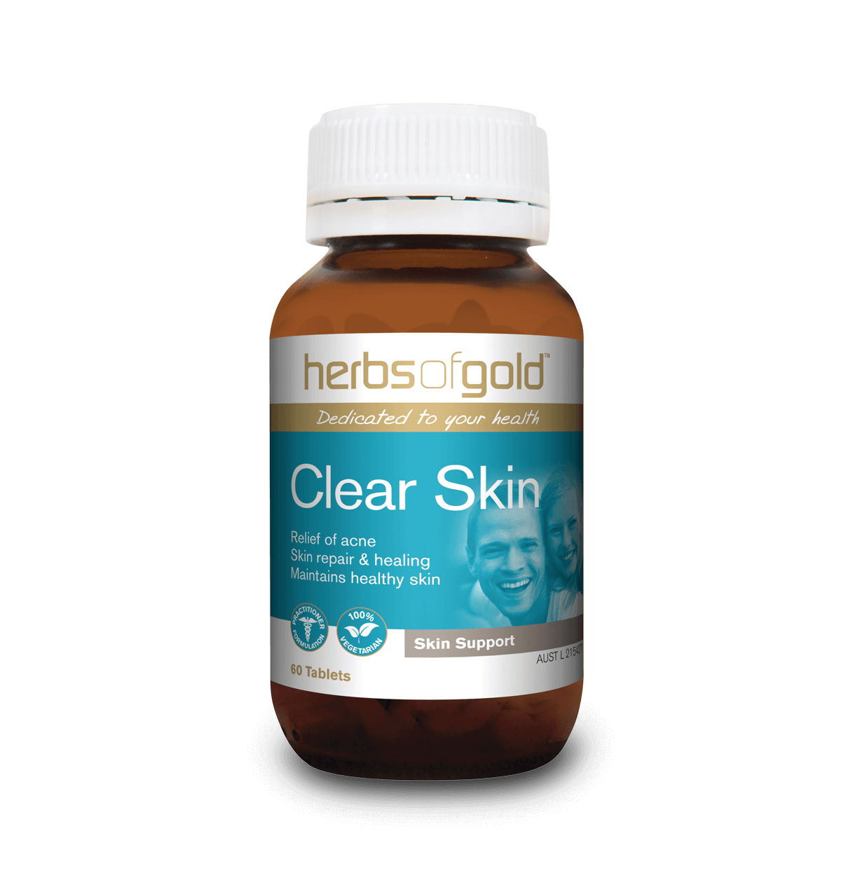Herbs of Gold Clear Skin 60 Tablets