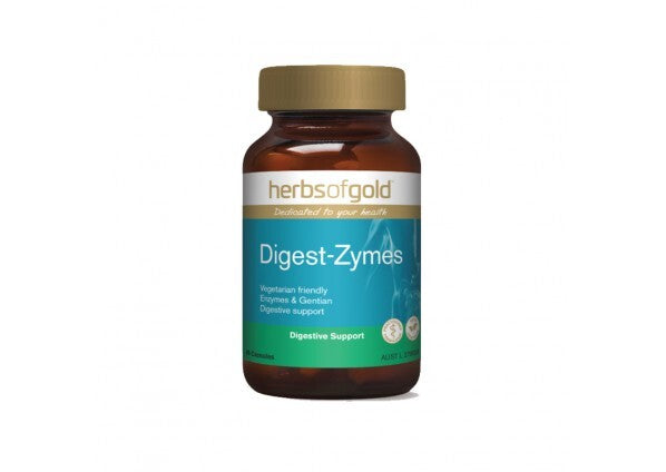 Herbs of Gold Digest-Zymes 60 Capsules