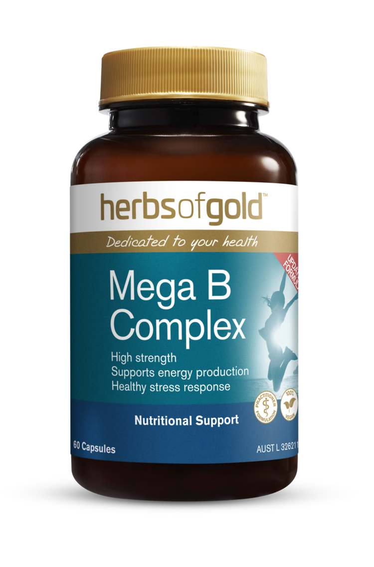 Herbs of Gold Mega B Complex 60 Capsules