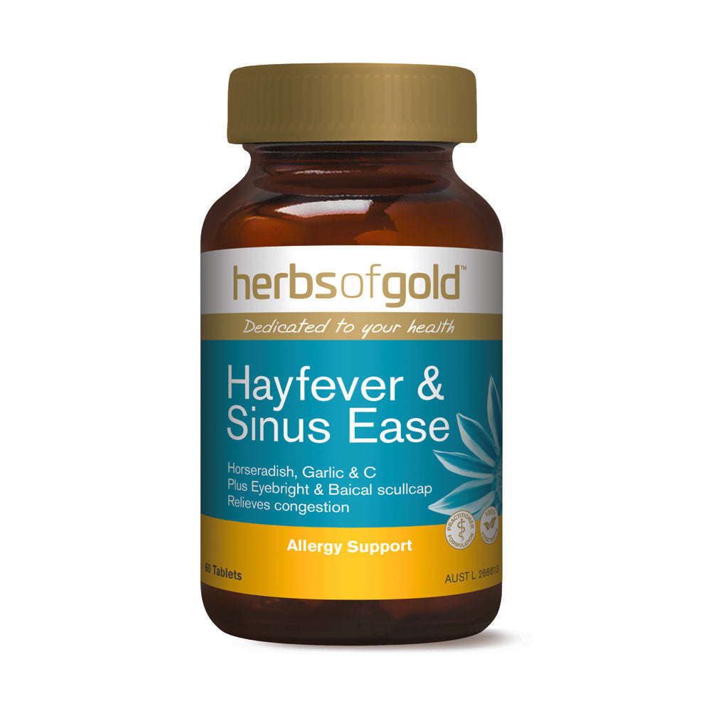 Herbs of Gold Hayfever & Sinus Ease 60 Tablets