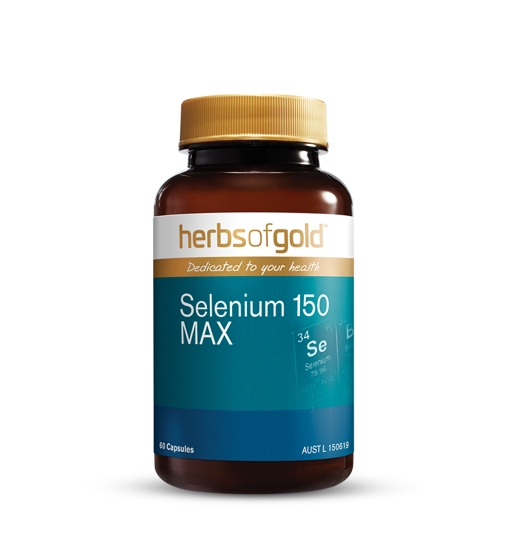 Herbs of Gold Selenium 150 MAX 60 Capsules