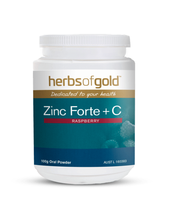 Herbs of Gold Zinc Forte + C 100g