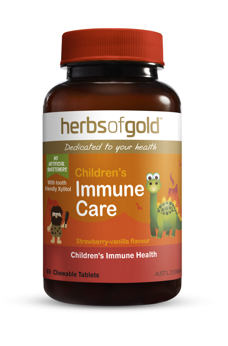 Herbs of Gold Children's Immune Care 60 Chewable Tablets