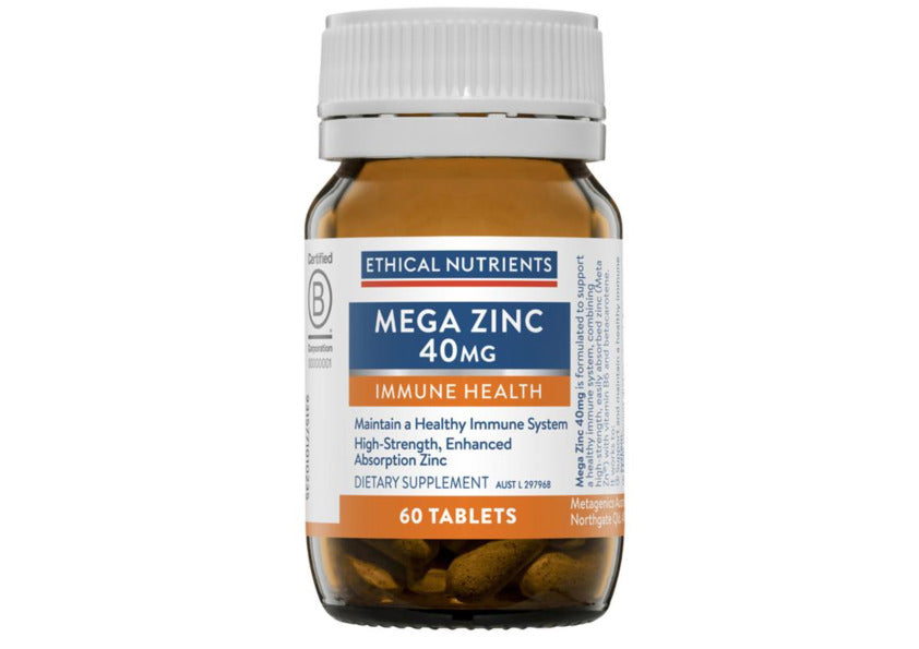 Ethical Nutrients Mega Zinc 60T