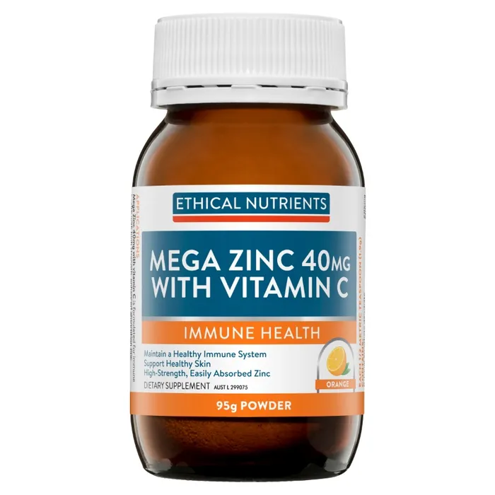 Ethical Nutrients Mega Zinc 40 MG With Vitamin C