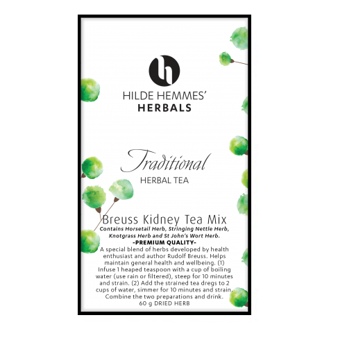 Hilde Hemmes' Herbals Breuss Kidney Tea Mix - 50g Herbal Tea