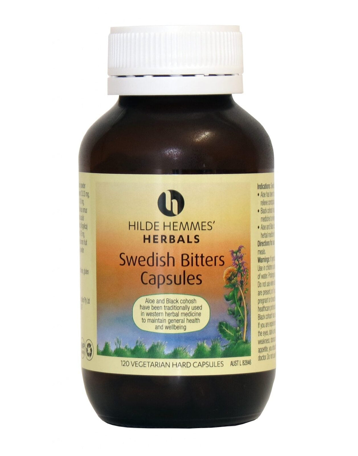 Hilde Hemmes' Herbals Swedish Bitters - 120 Vege Caps