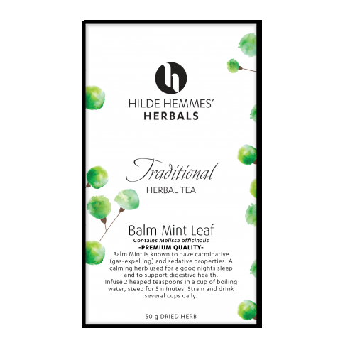 Hilde Hemmes' Herbals Balm Mint Leaf - 50g Herbal Tea