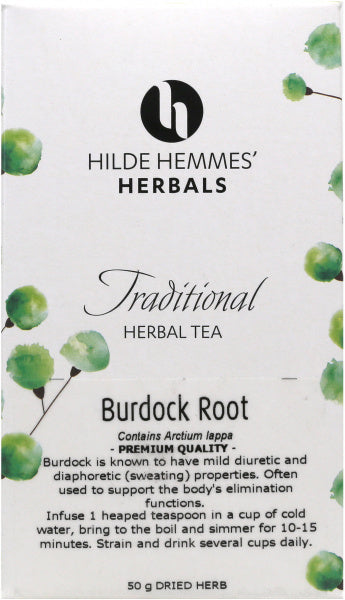 Hilde Hemmes' Herbals Burdock Root - 50g Herbal Tea