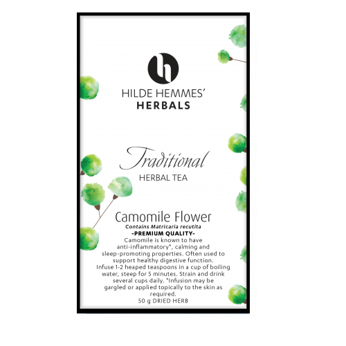 Hilde Hemmes' Herbals Camomile Flower - 50g Herbal Tea