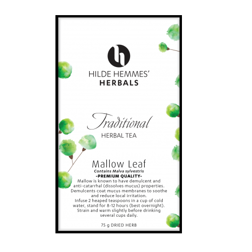 Hilde Hemmes' Herbals Mallow Leaf - 50g Herbal Tea