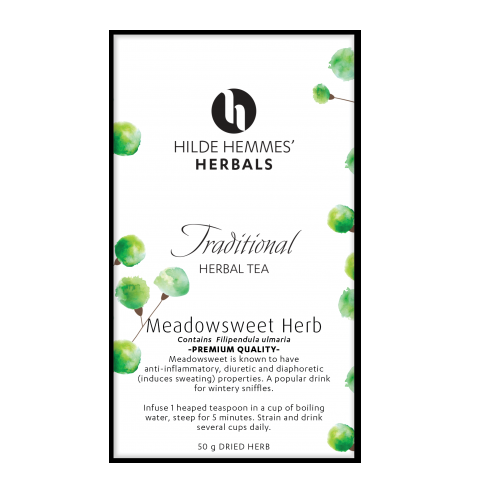 Hilde Hemmes' Herbals Meadowsweet Herb - 50g Herbal Tea