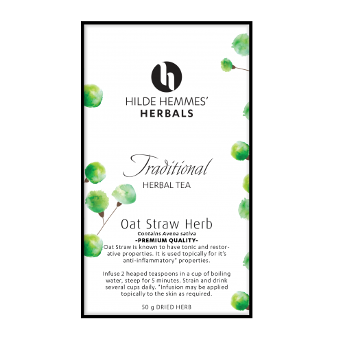 Hilde Hemmes' Herbals Oat Straw Herb - 50g Herbal Tea