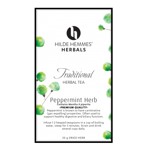 Hilde Hemmes' Herbals Peppermint Herb - 50g Herbal Tea