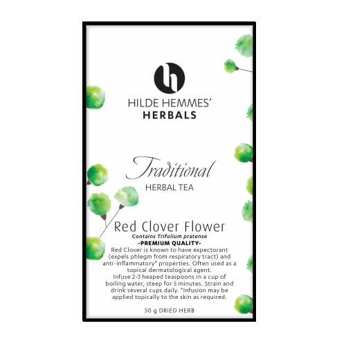 Hilde Hemmes' Herbals Red Clover Flower - 50g Herbal Tea