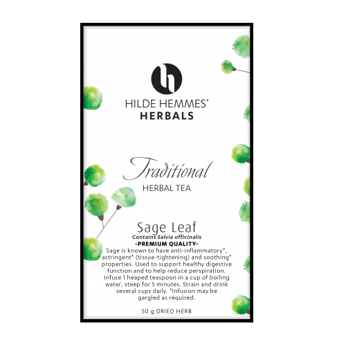 Hilde Hemmes' Herbals Sage Leaf - 50g Herbal Tea