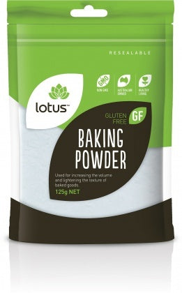 Lotus Pantry Gluten-Free Baking Powder 125g