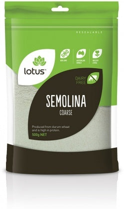 Lotus Semolina Coarse 500g