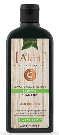 Akin Purifying Lemongrass & Juniper Shampoo [SZ:500ML]