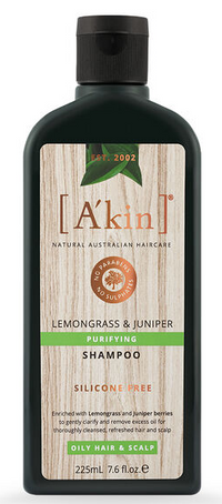 Akin Purifying Lemongrass & Juniper Shampoo [SZ:500ML]