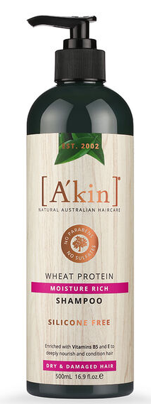 Akin Moisture Rich Wheat Protein Shampoo [SZ:500ML]