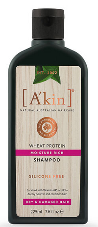 Akin Moisture Rich Wheat Protein Shampoo [SZ:225ML]