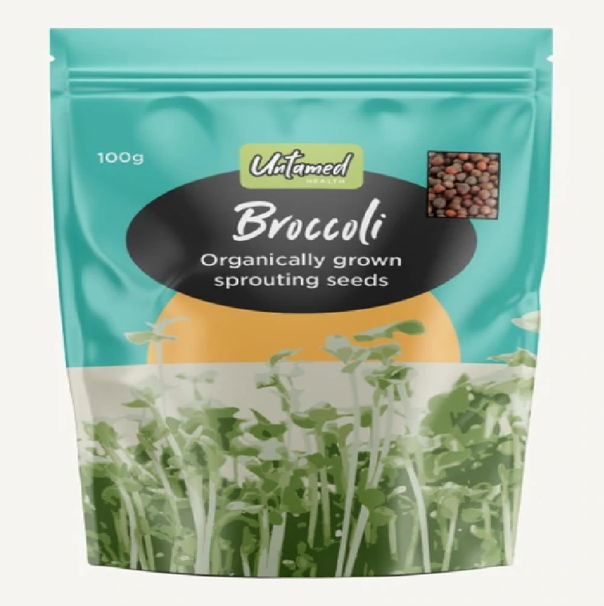 Untamed Broccoli Sprouting Seeds 100g