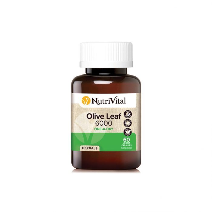 Nutrivital Olive Leaf 6000 Vege Capsules [SZ:120 VEGE CAPS]
