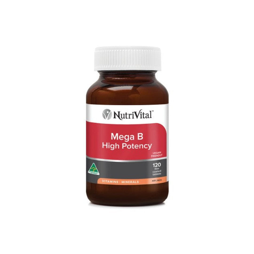 Nutrivital Mega B High Potency 120 Tablets