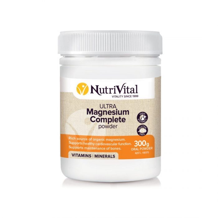 Nutrivital ULTRA Magnesium Complete Powder [SZ:300G]