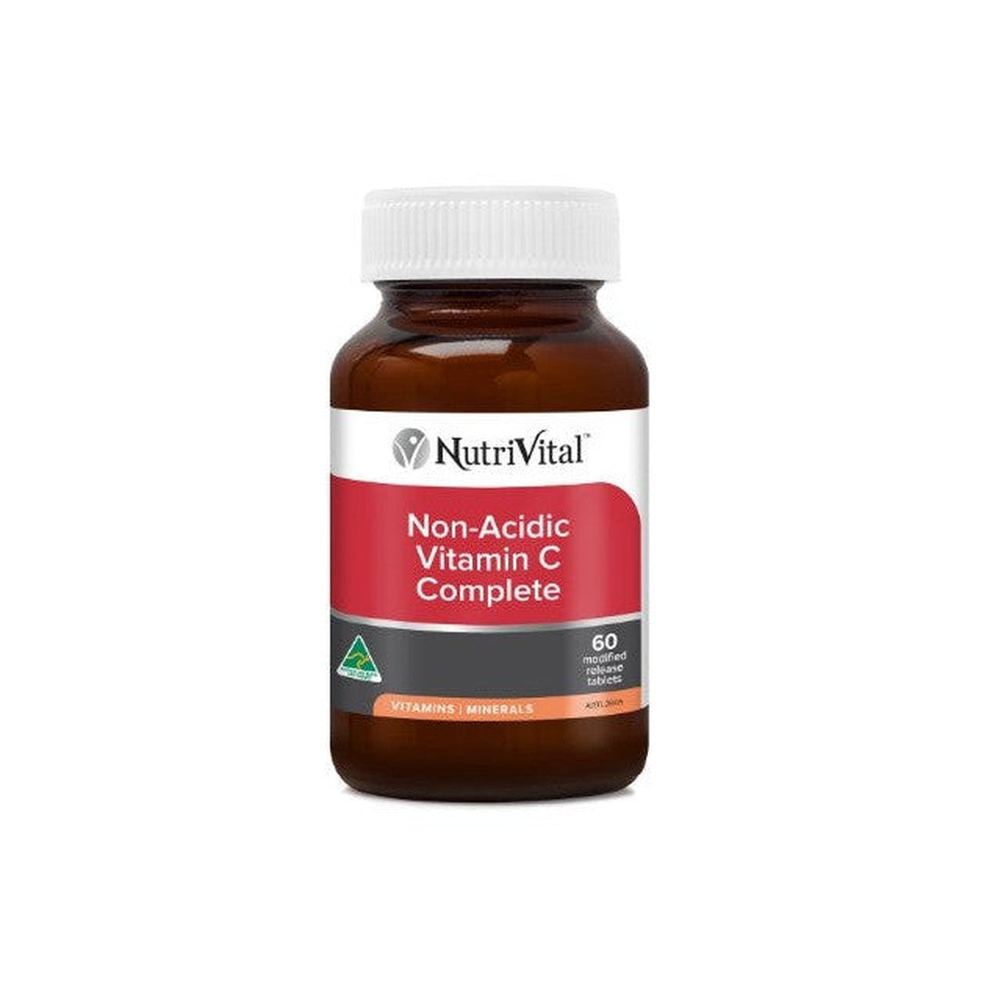 Nutrivital Non-acidic Vitamin C Complete 60 Tablets