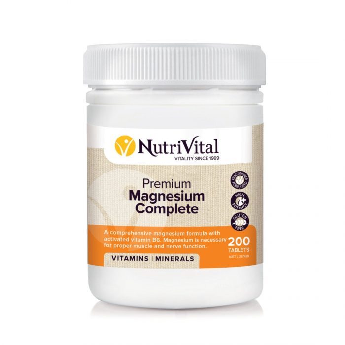 Nutrivital Premium Magnesium Complete Tablets [SZ:200 TABLETS]