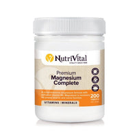 Nutrivital Premium Magnesium Complete Tablets [SZ:200 TABLETS]