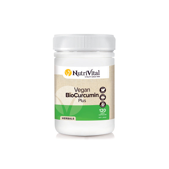 Nutrivital Vegan Biocurcumin Plus Capsules