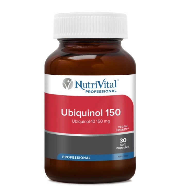 Nutrivital Professional Ubiquinol 150mg 30 Capsules