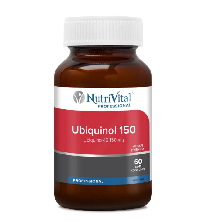 Nutrivital Professional Ubiquinol 150mg 60 Capsules
