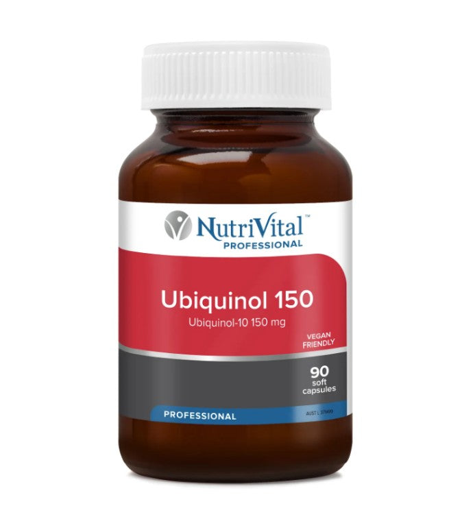 Nutrivital Professional Ubiquinol 150mg 90 Capsules