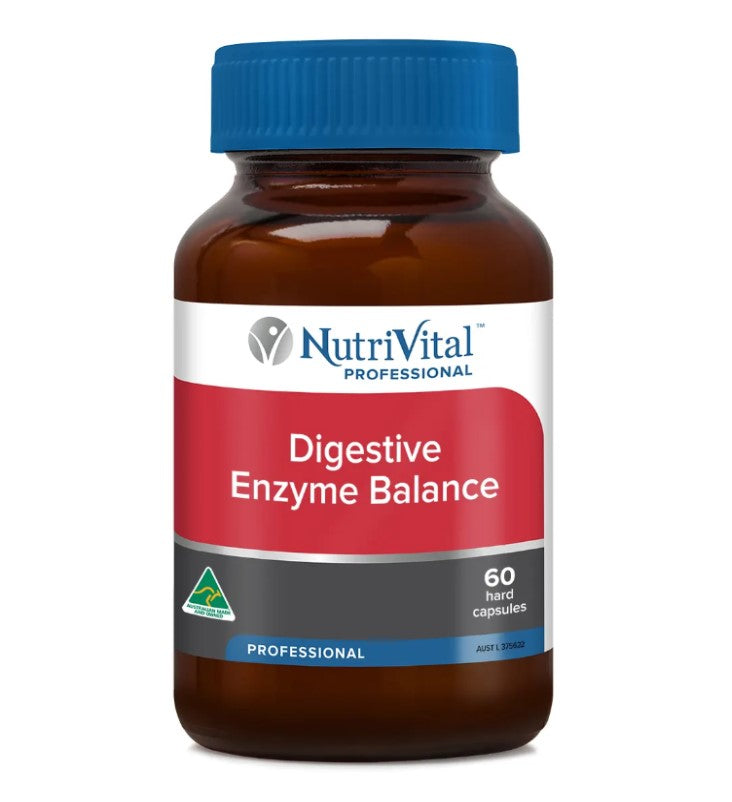 Nutrivital Professional Digestive Enzyme Balance 60 Capsules