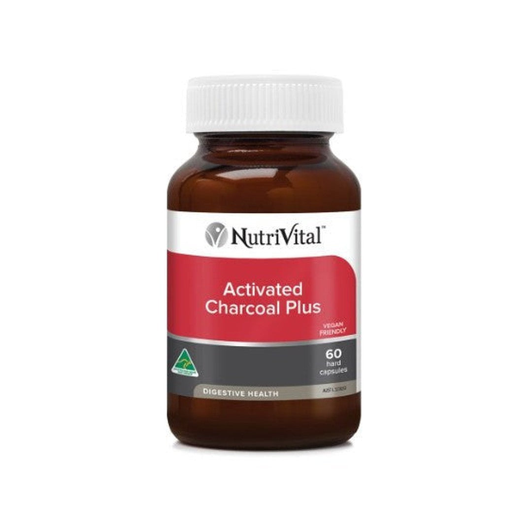 Nutrivital Activated Charcoal Plus 60 Capsules