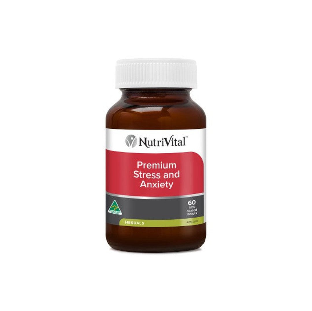 Nutrivital Premium Stress & Anxiety 60 Tablets