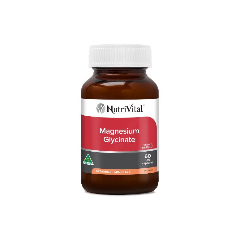 Nutrivital Magnesium Glycinate 60 Capsules