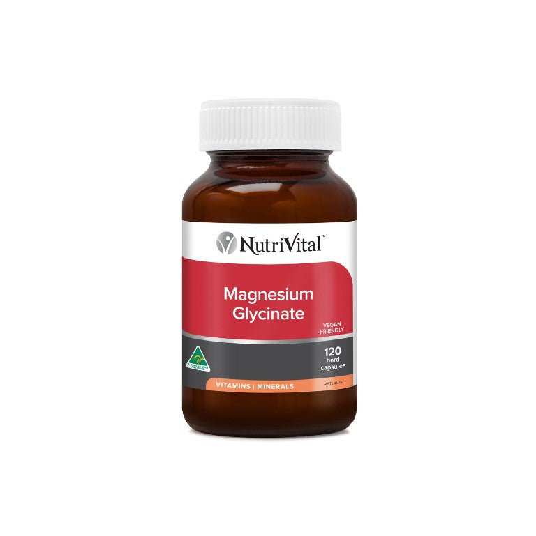 Nutrivital Magnesium Glycinate 120 Capsules