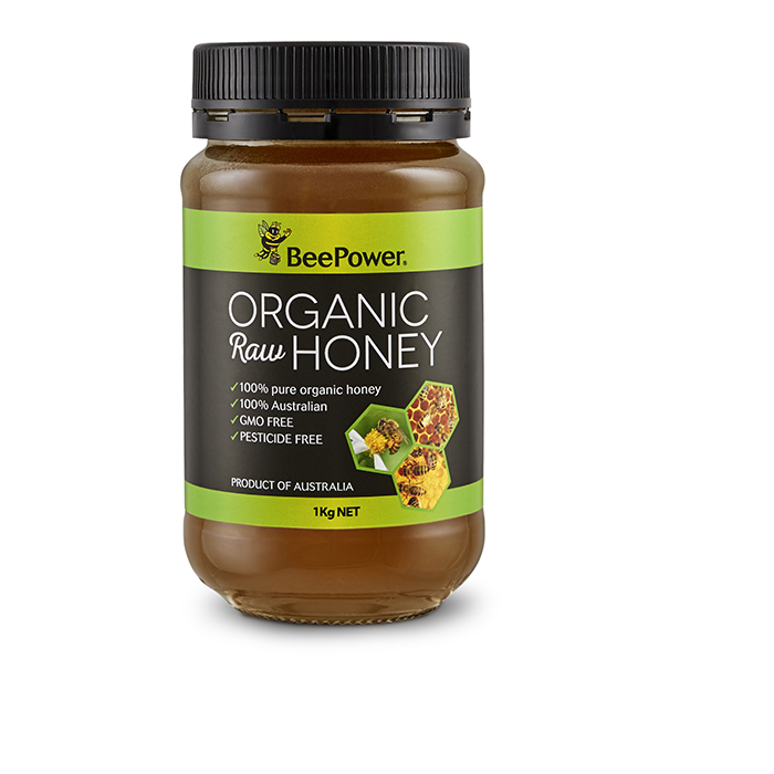 Bee Power Raw Organic Honey [SZ:1KG]