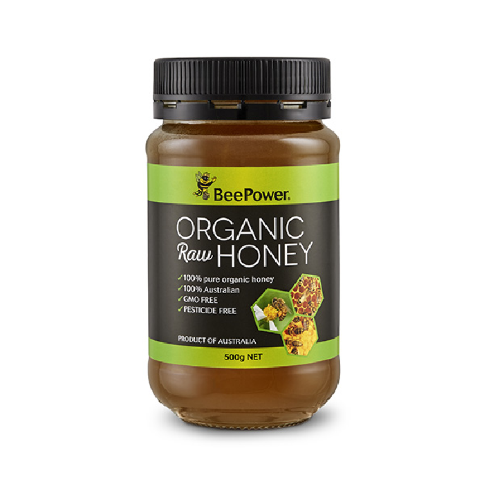 Bee Power Raw Organic Honey [SZ:500G]