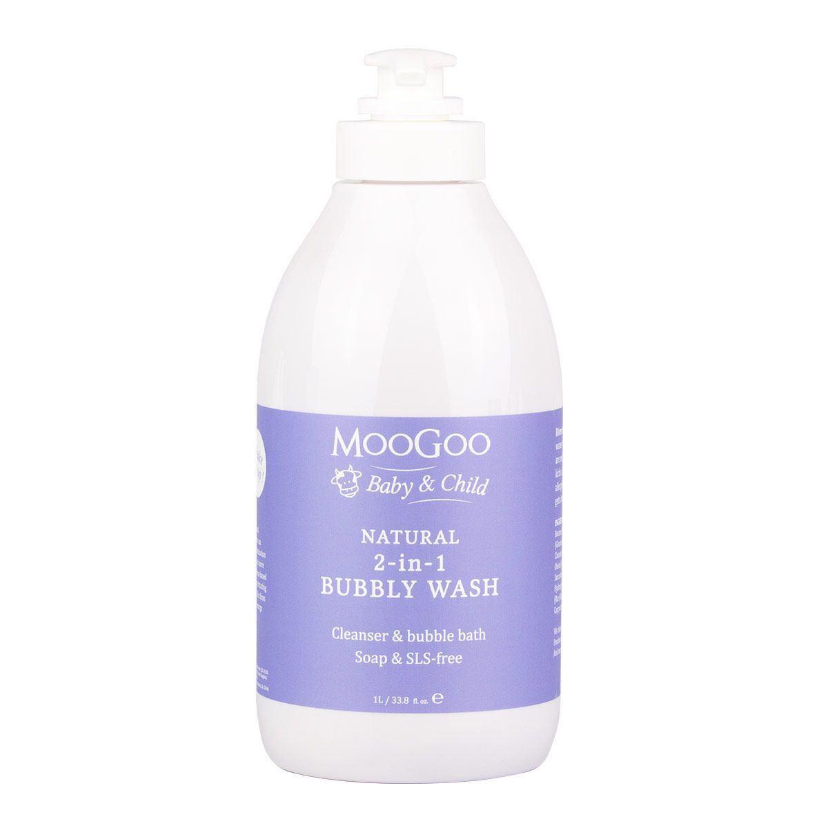 MooGoo 2-in-1 Bubbly Wash [VOL:1L]