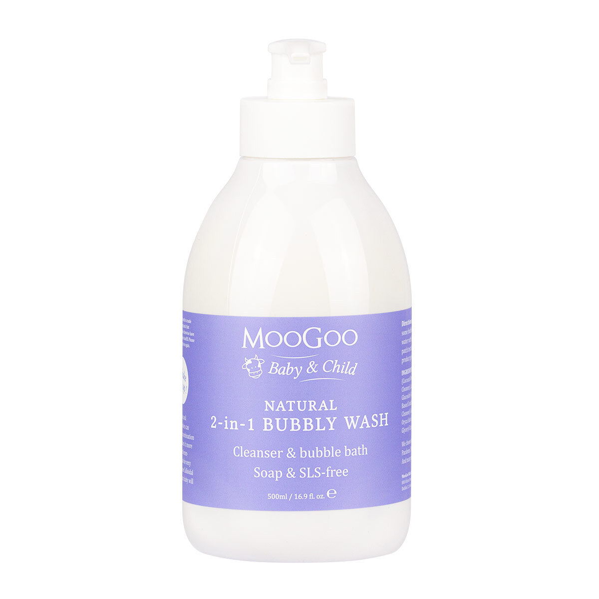 MooGoo 2-in-1 Bubbly Wash [VOL:500ML]