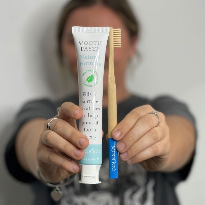 MooGoo Moothpaste - Fluoride Free 100g