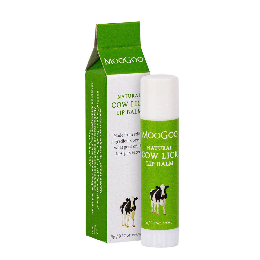 MooGoo Edible Lip Balm 5g [TYP:COW LICK]