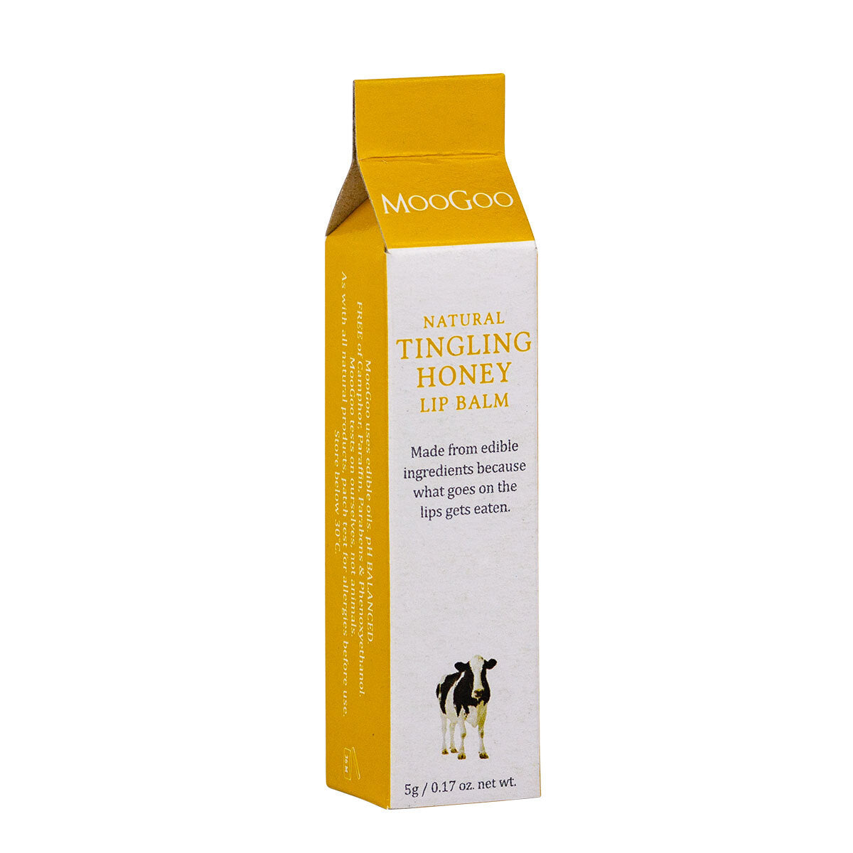 MooGoo Edible Lip Balm 5g [TYP:TINGLING HONEY]