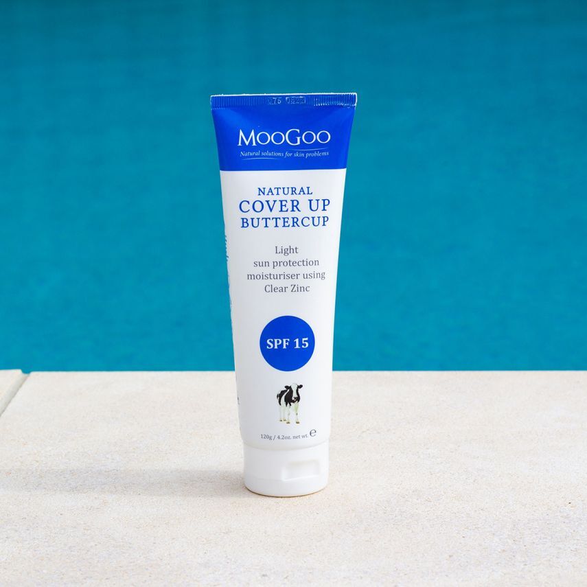 MooGoo Cover Up Buttercup SPF 15 Natural Moisturiser 120g